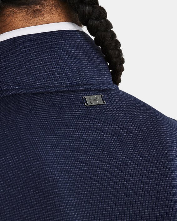 Damen UA Storm Fleece-Sweater mit ½ Zip, Blue, pdpMainDesktop image number 3